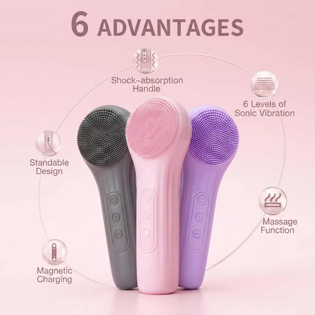Sonic Facial Cleansing Brush